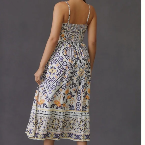 Anthropologie let me be boho midi dress - Picture 2 of 10